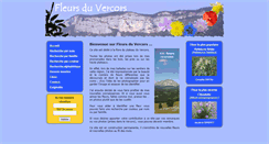 Desktop Screenshot of fleursduvercors.com